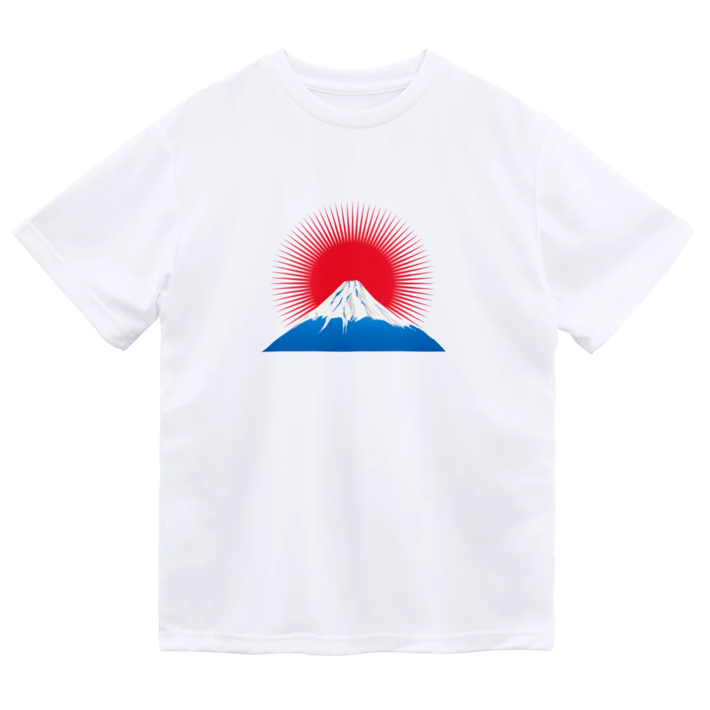 chicodeza by suzuriの初日の出の富士山 Dry T-Shirt