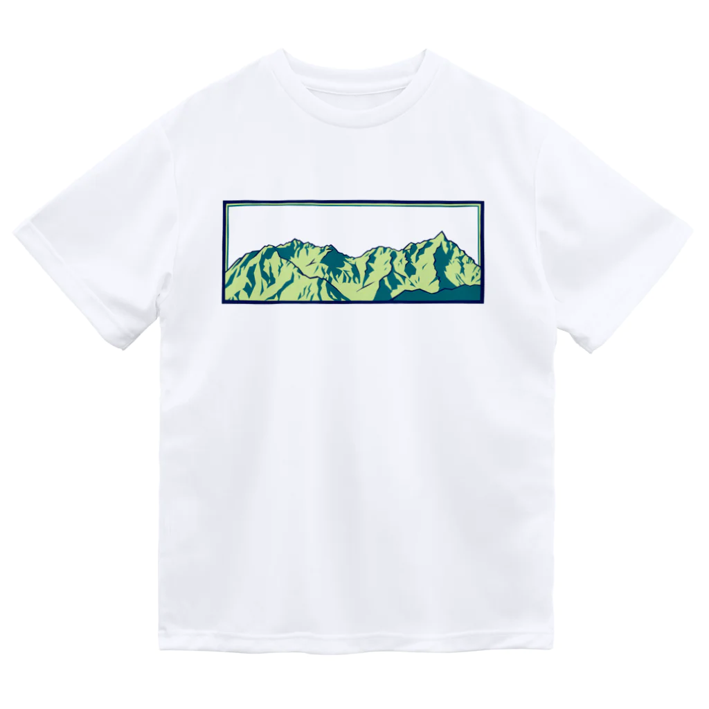 まつのき商店の槍穂高連峰B Dry T-Shirt