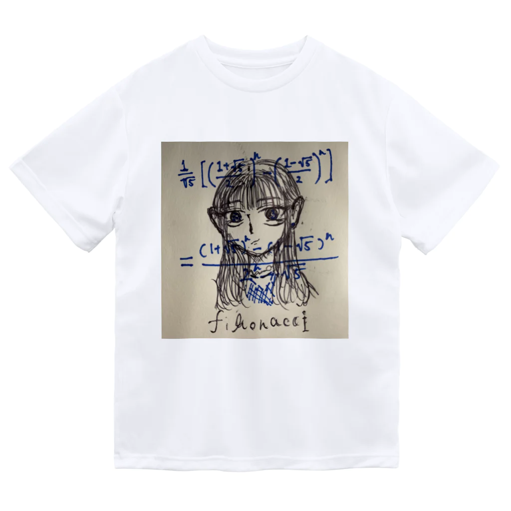 えりすちゃんねる　のフィボナッチ ドライTシャツ