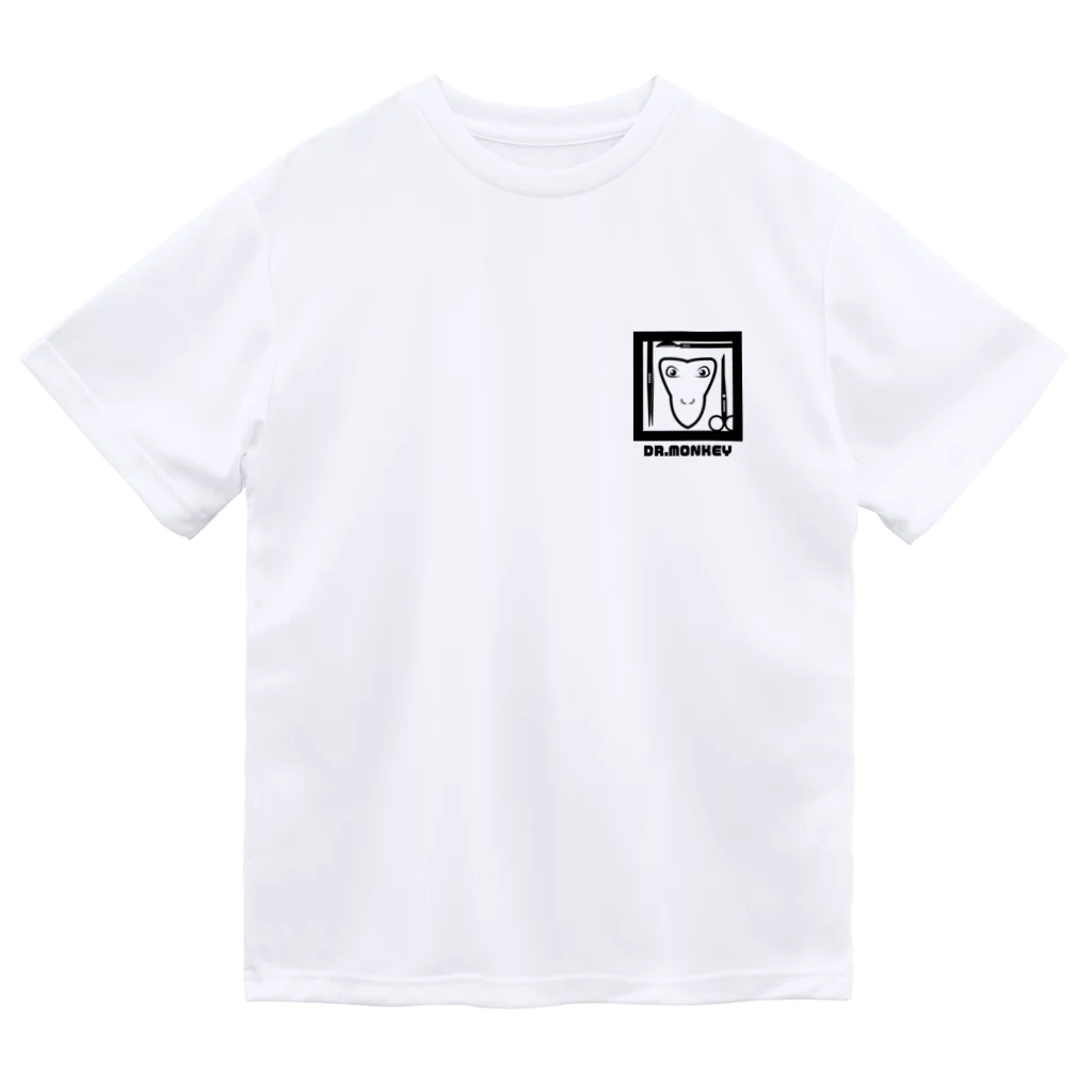 lamedessinのサル医者　ドクターモンキー Dry T-Shirt