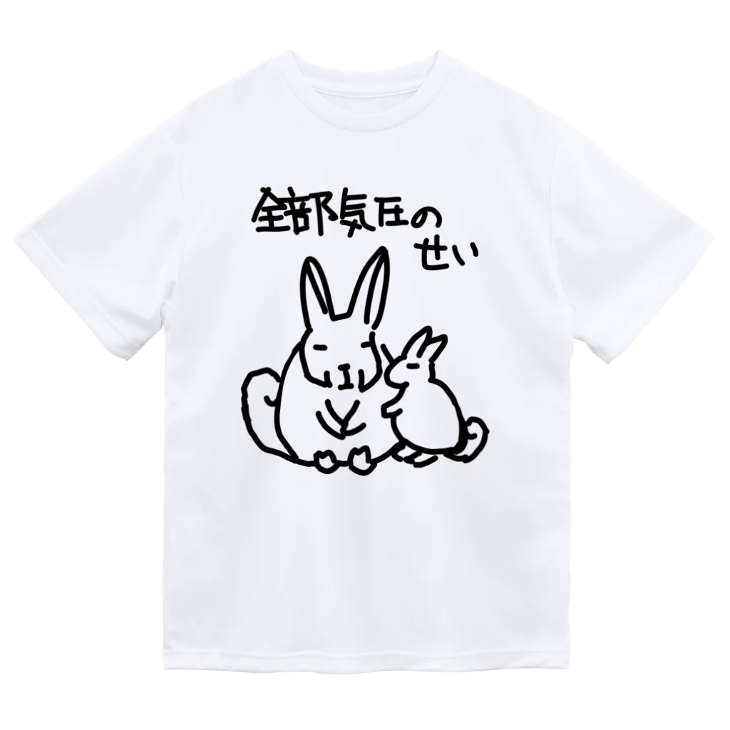 ミナミコアリクイ【のの】の全部気圧のせい【ヤマビスカッチャ】 Dry T-Shirt