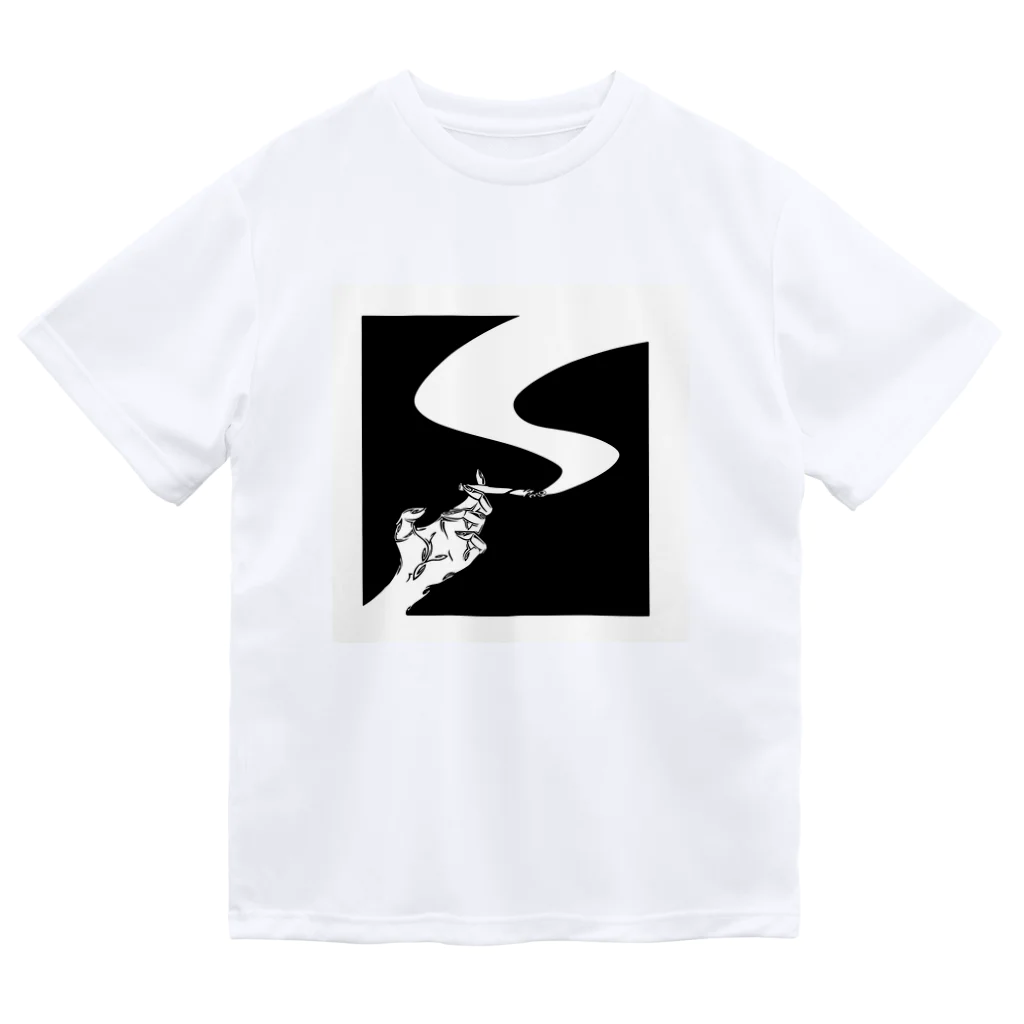 Satellite_Orangeのsmoke ドライTシャツ