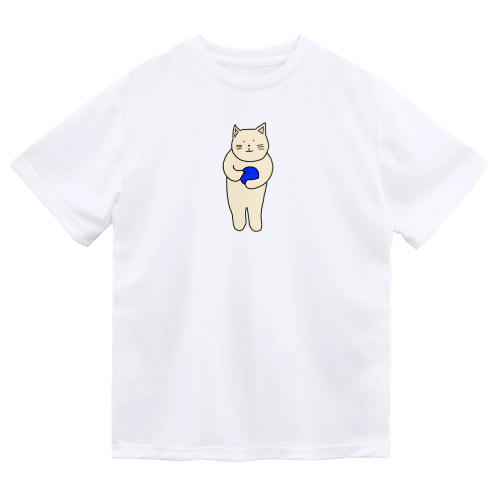 ＋Whimsyのボウリングねこ ドライTシャツ