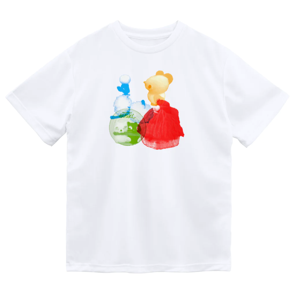 毛玉商店の毛玉商店キャラパレード ドライTシャツ