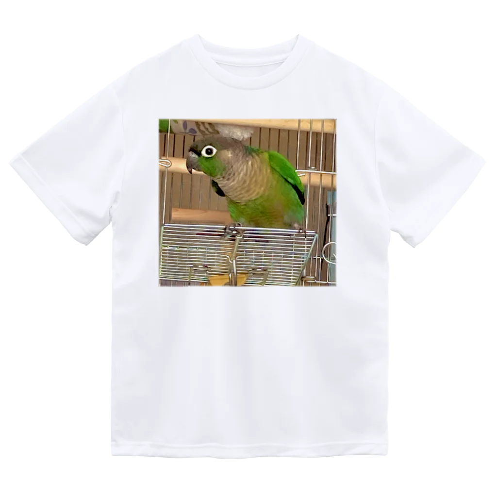 inko andのウロコインコのおーちゃん ドライTシャツ