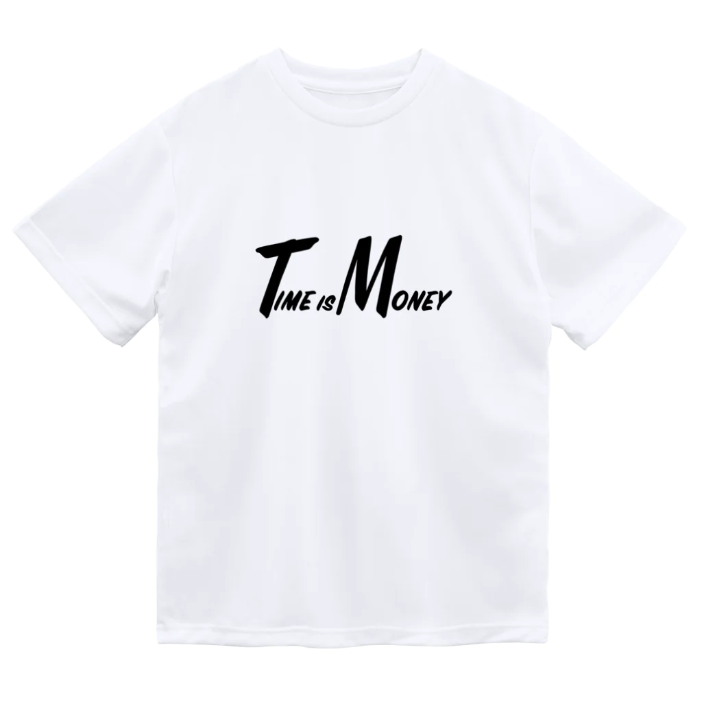 グラフィンのTIME IS MONEY ドライTシャツ