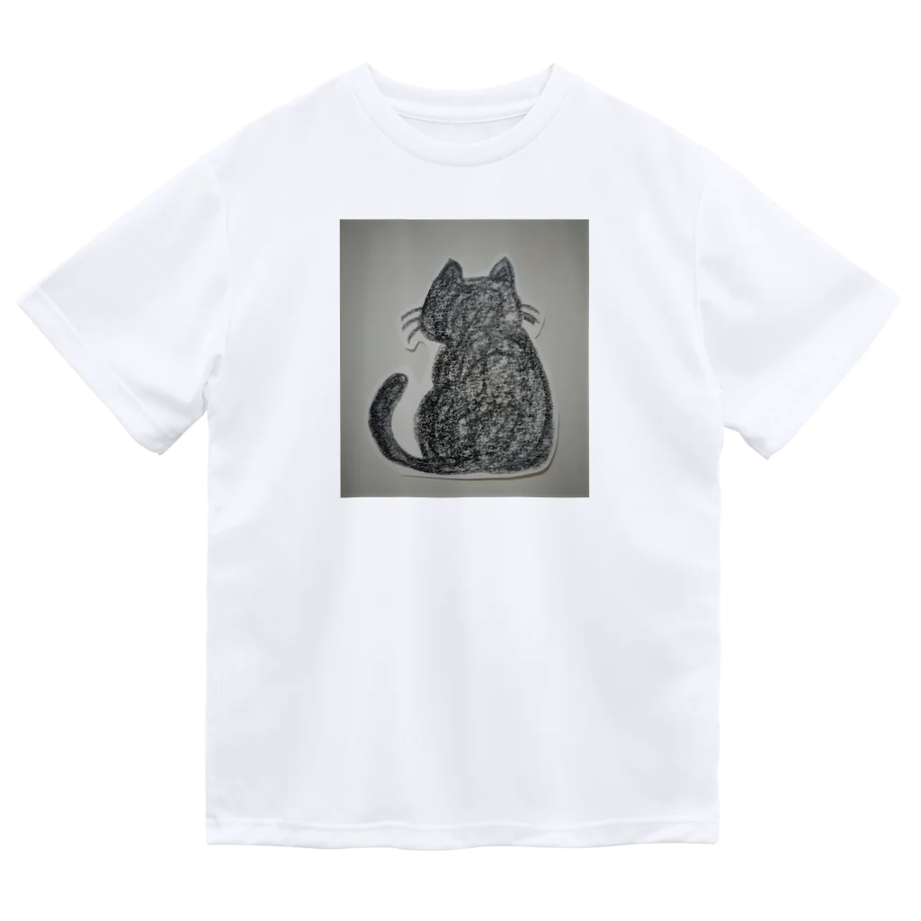 marugaozokuのたそがれ猫たん ドライTシャツ