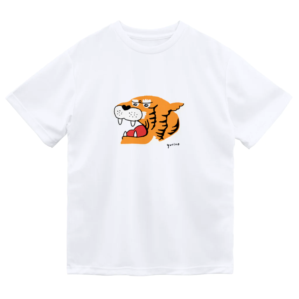 hacoya（suzuri）✏︎のタイガーちゃん ドライTシャツ