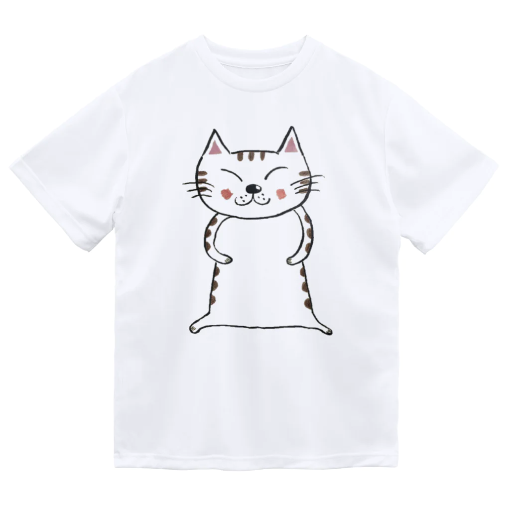 tokotosuzuの茶とら01 ドライTシャツ