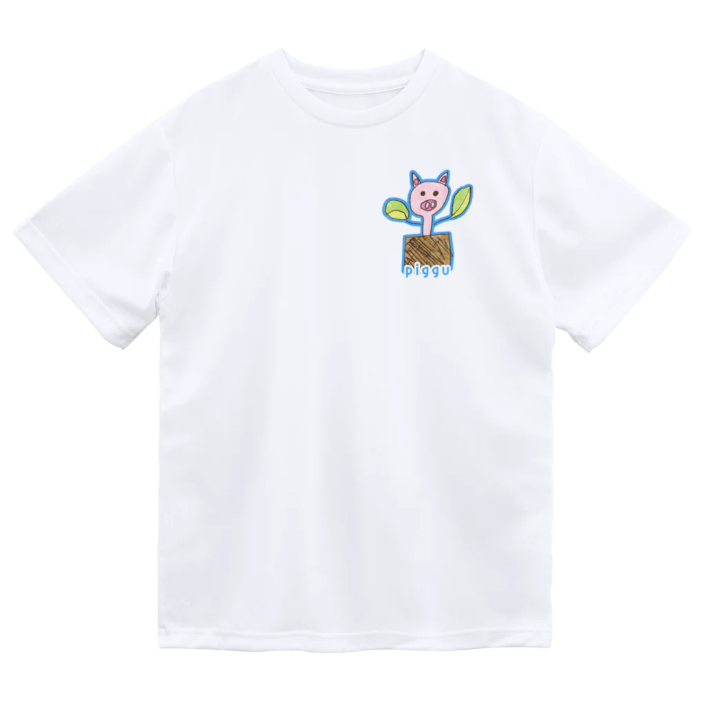 bonnnun ﾎﾞﾝﾇﾝのpiggu ﾋﾟｯｸﾞ Dry T-Shirt