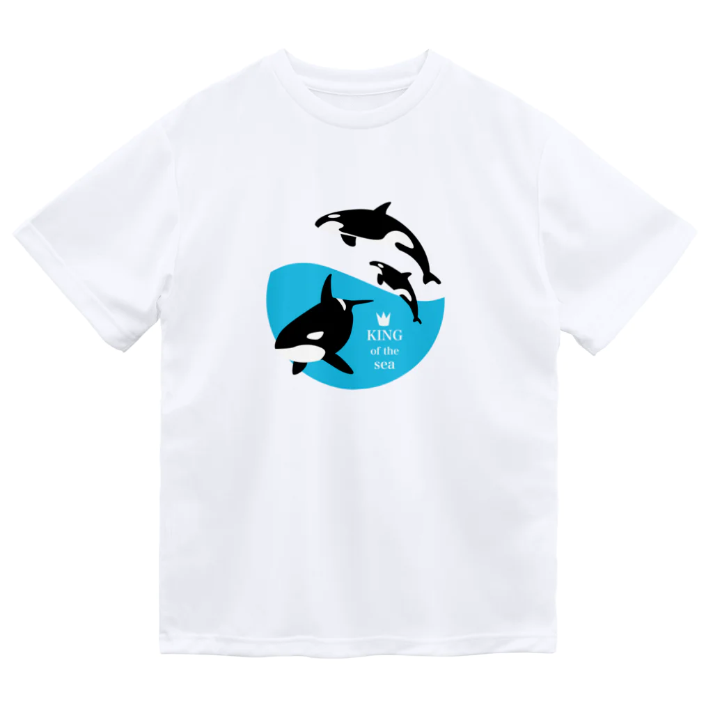 そいそいソイラテの海の王者シャチ Dry T-Shirt