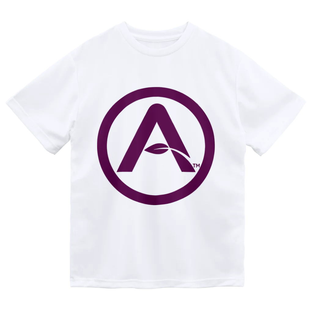 AGJAPANのASILI-LOGO-サークル(マゼンダ)シリーズ ドライTシャツ