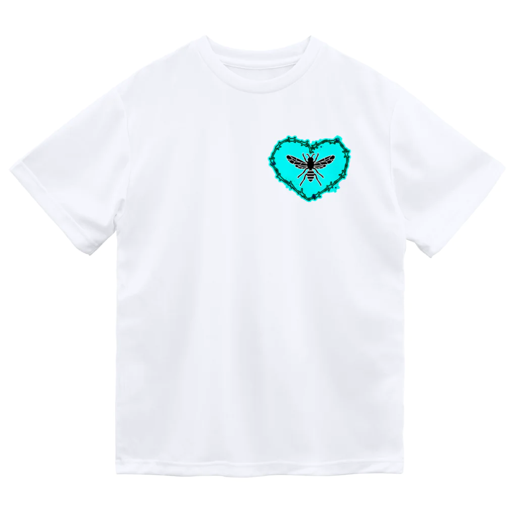 Morgenstern🌟のHoney + (ブルー) Dry T-Shirt