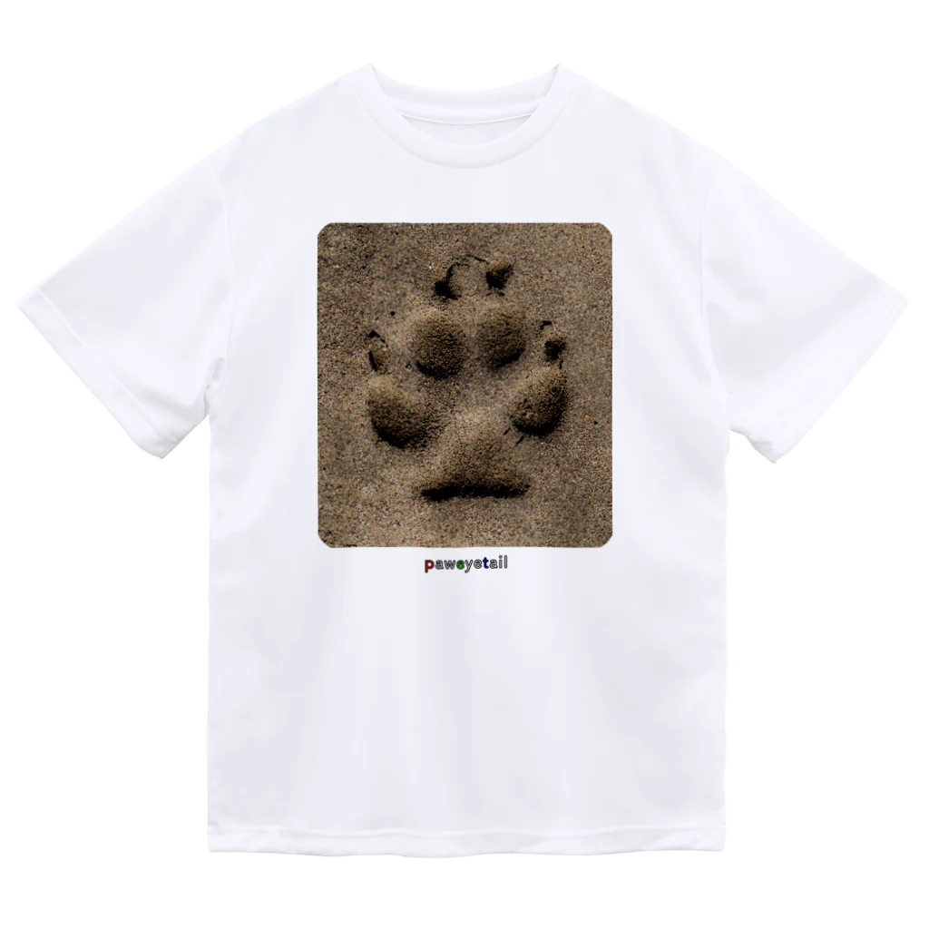 paweyetailの犬の足跡 Dry T-Shirt
