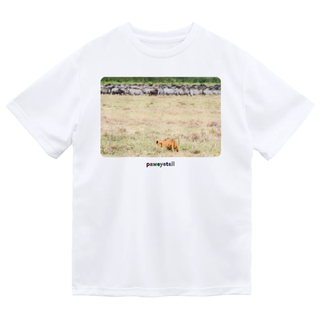 paweyetailのロックオン Dry T-Shirt