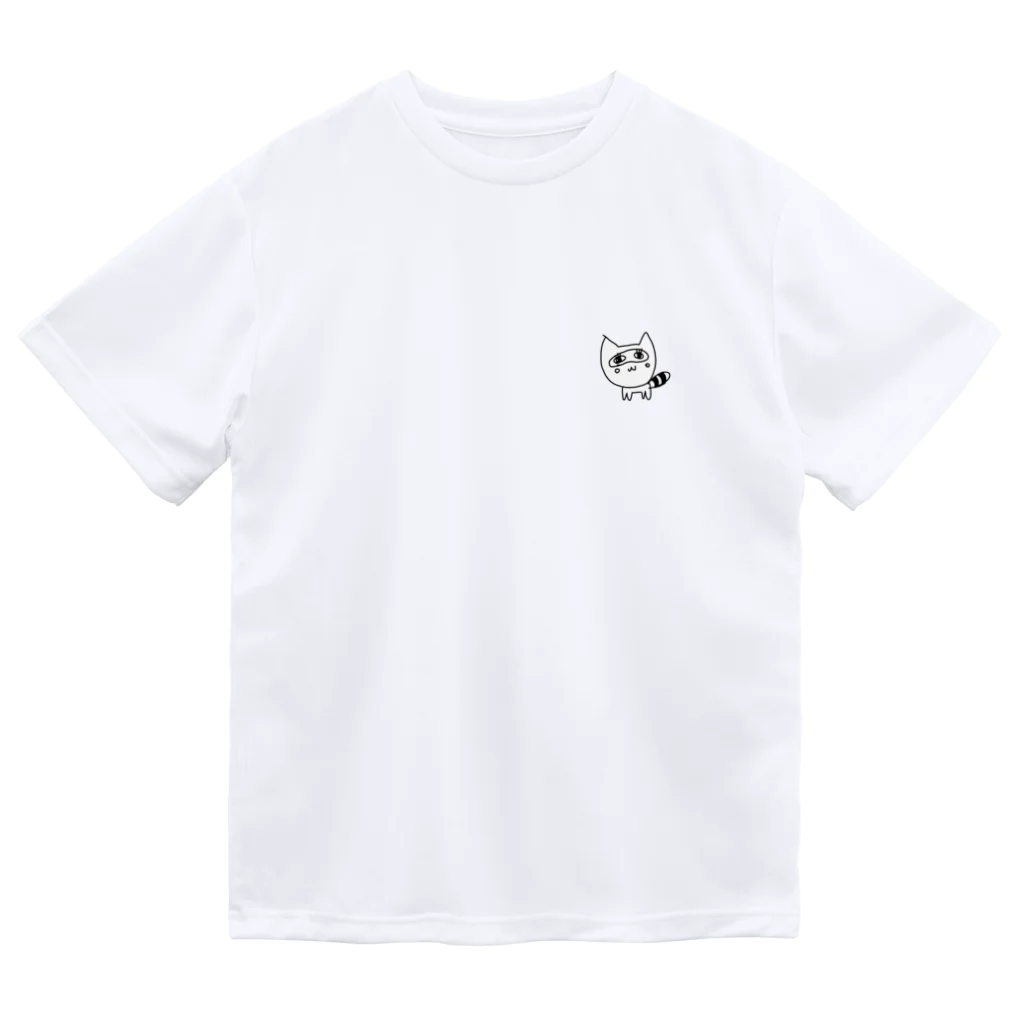 ねこたぬき＠自由奔放つよつよ発狂迷子系猫🐈👼のたぬきぱんつ Dry T-Shirt