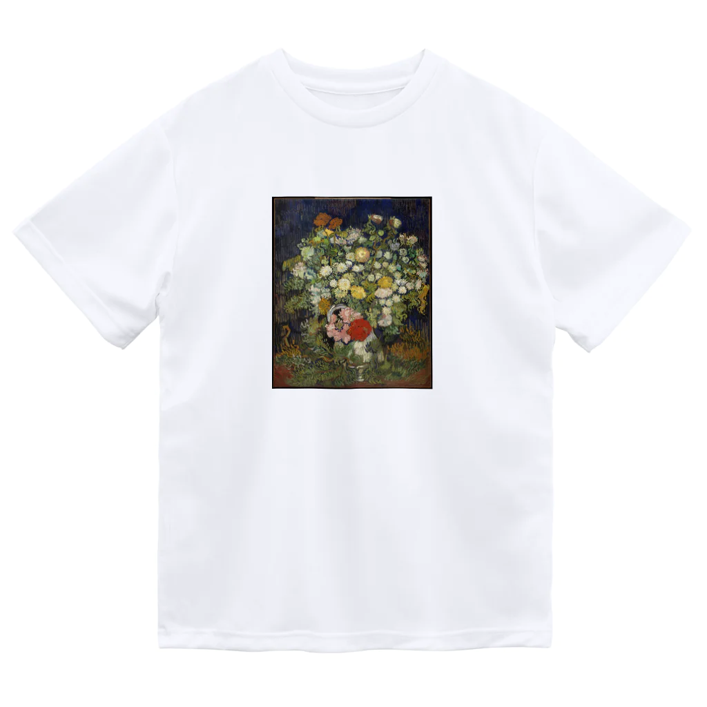 Masterpieceのゴッホ　/　花瓶の花の花束　Bouquet of Flowers in a Vase 1890 Dry T-Shirt