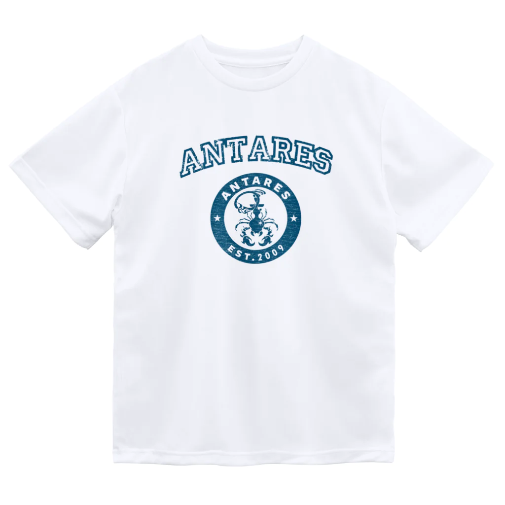 AntaresShishaのAntares University風　単色 ドライTシャツ