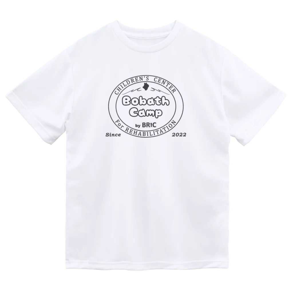 ブリっくん・ボバースキャンプショップのボバースキャンプブラック Dry T-Shirt