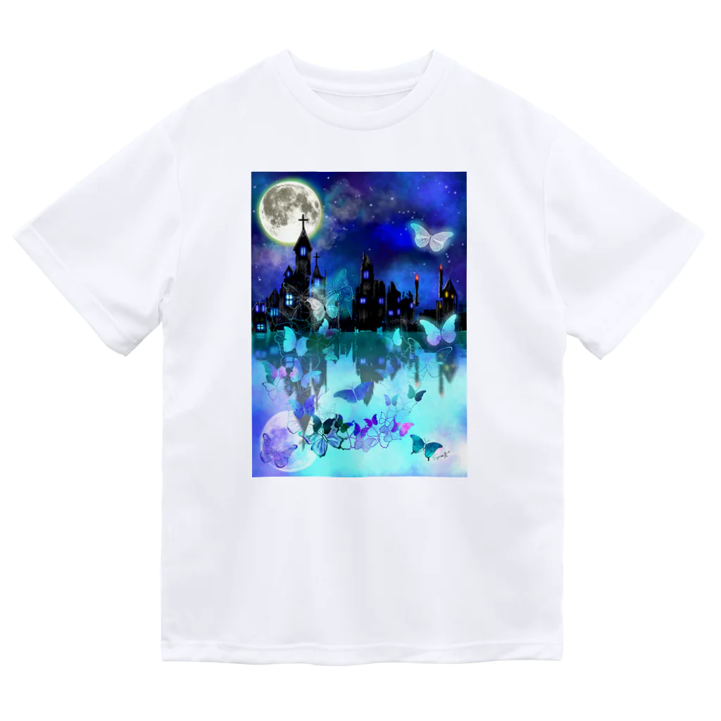 すぷー_SpooK† 絵の欠片の魔女の芳香2 ドライTシャツ