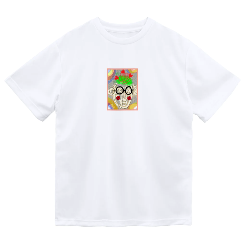 お祭りごtoお金ごto幸せごtoのグリーん鬼 Dry T-Shirt