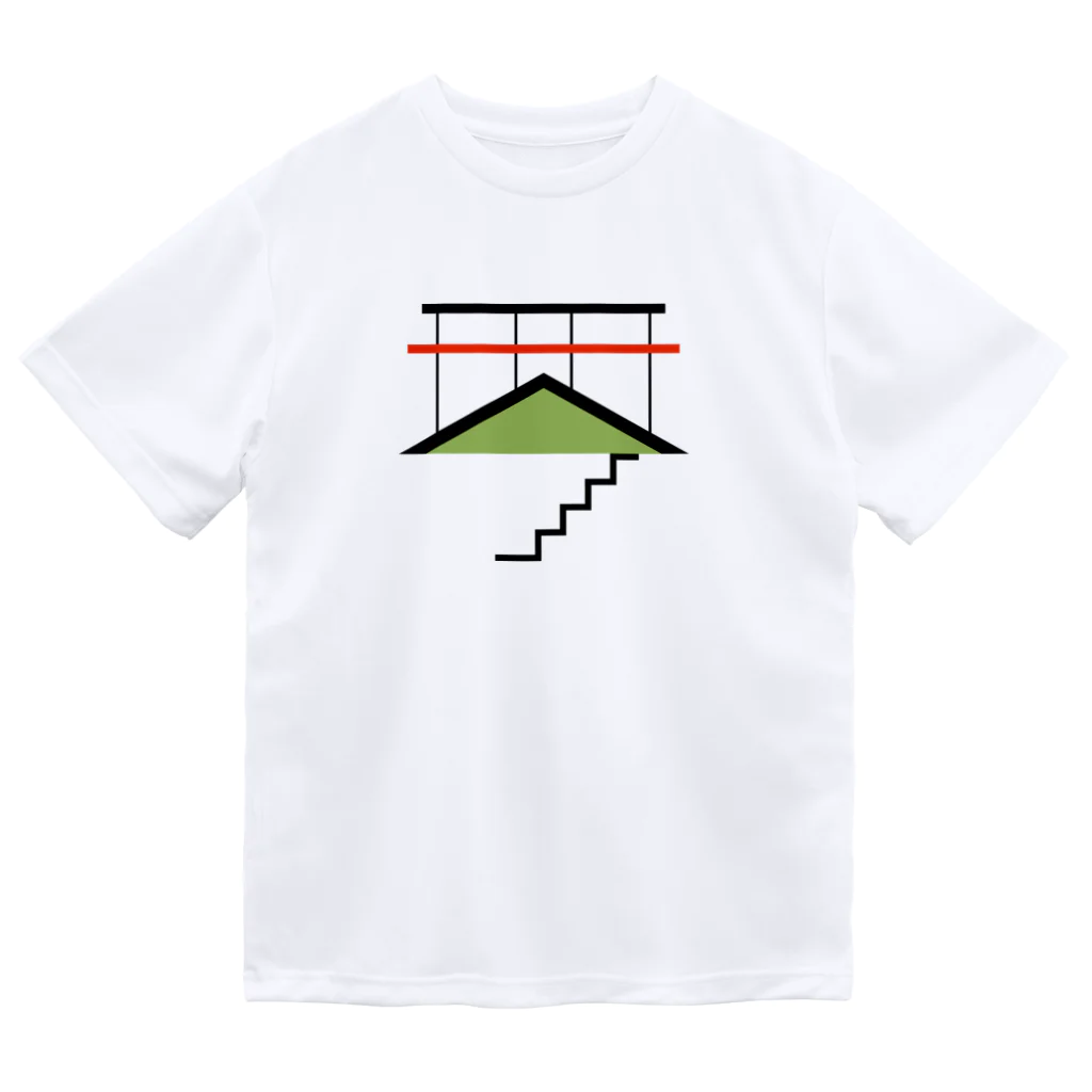 六三八デザイン室の建築漢字　琴 ドライTシャツ