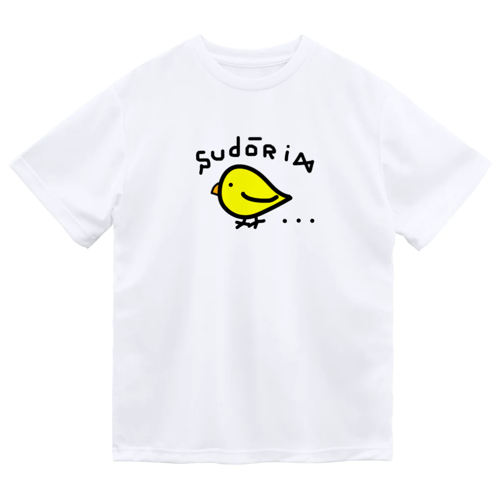 inko andの素通りする鳥 ドライTシャツ