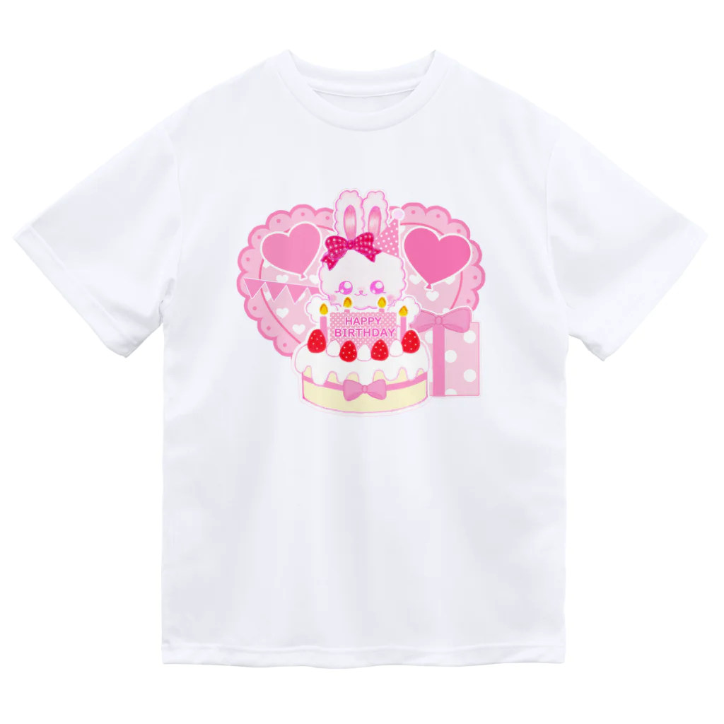 nanatsu roseのななうさバースデイ ドライTシャツ