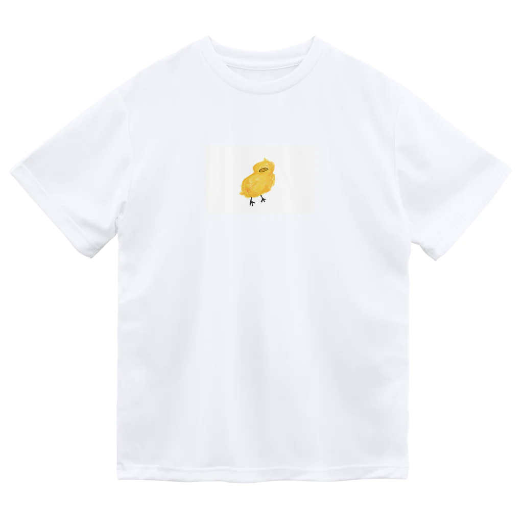 つるやのみやげのほさほさ　ひよこくん ドライTシャツ