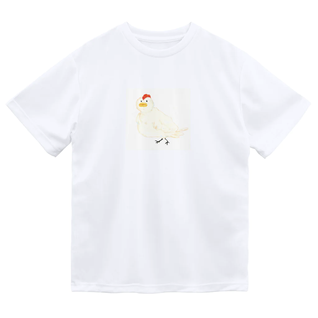 つるやのみやげのほさほさ　おやどりさん ドライTシャツ