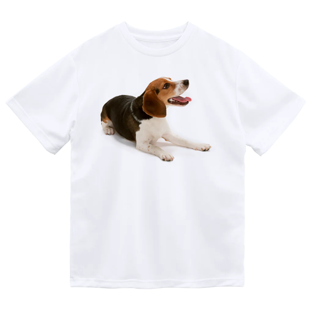 Rubbishのビーグル犬 ドライTシャツ