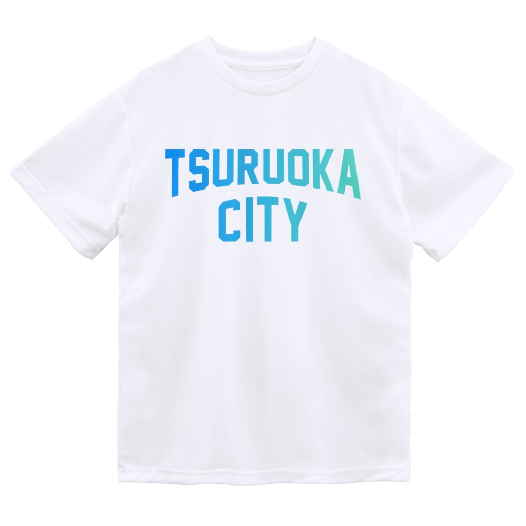 JIMOTO Wear Local Japanの鶴岡市 TSURUOKA CITY Dry T-Shirt