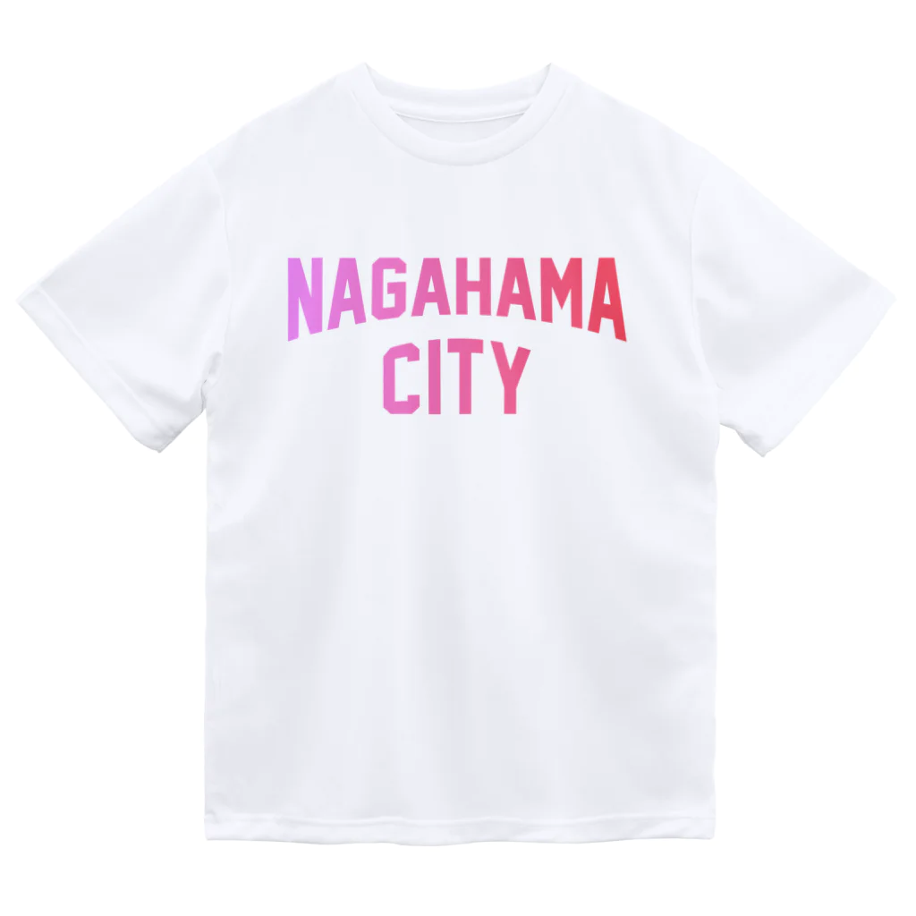 JIMOTOE Wear Local Japanの長浜市 NAGAHAMA CITY Dry T-Shirt