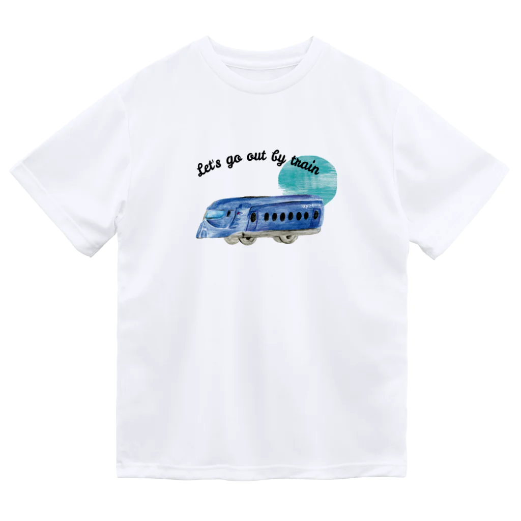 ブルーカメラのシンプルTシャツ屋のラピートTシャツ ドライTシャツ