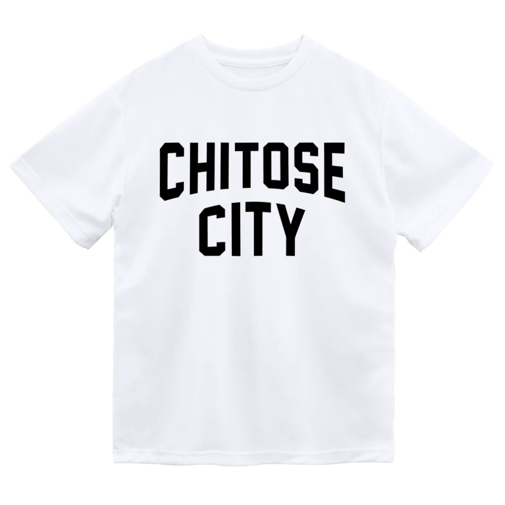 JIMOTOE Wear Local Japanの千歳市 CHITOSE CITY Dry T-Shirt