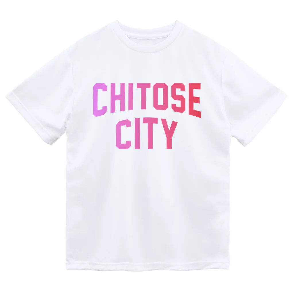 JIMOTOE Wear Local Japanの千歳市 CHITOSE CITY Dry T-Shirt