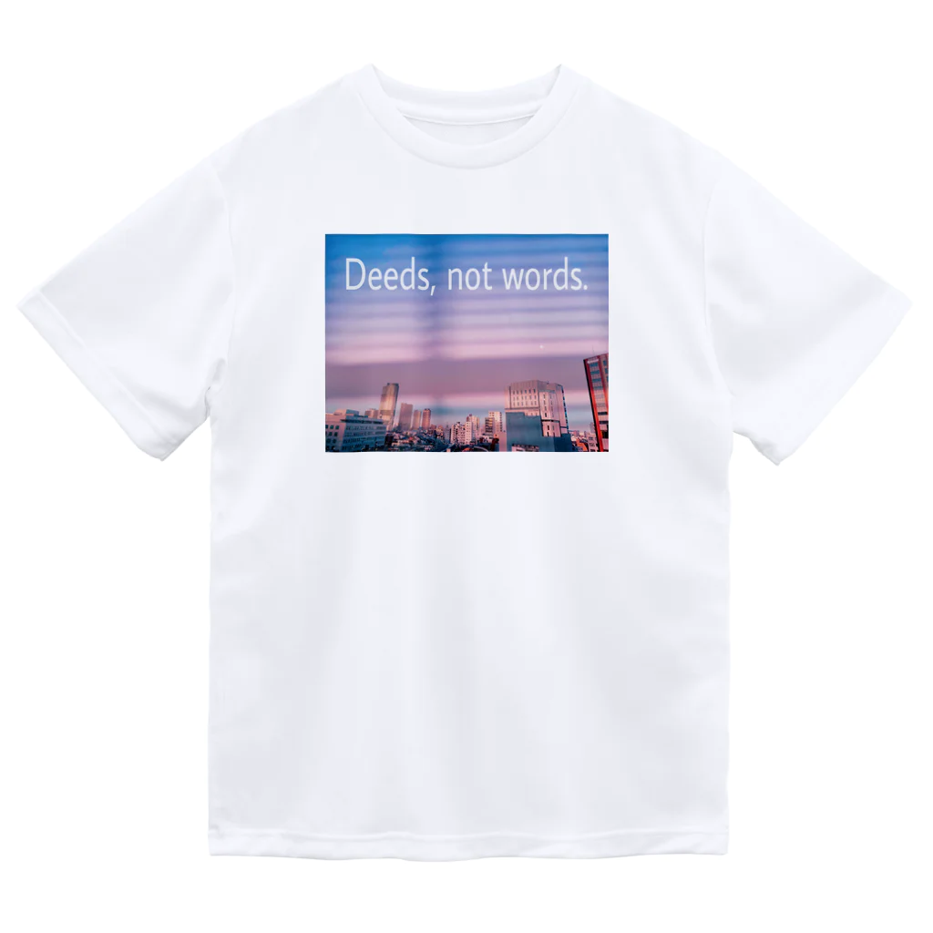 KEITOの東京の夕暮れ ドライTシャツ