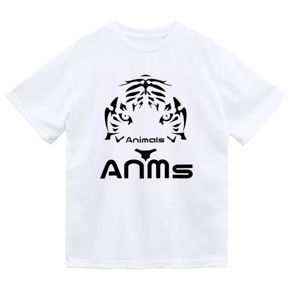 にー【ANMs】のAnimals ホワイトタイガー Dry T-Shirt