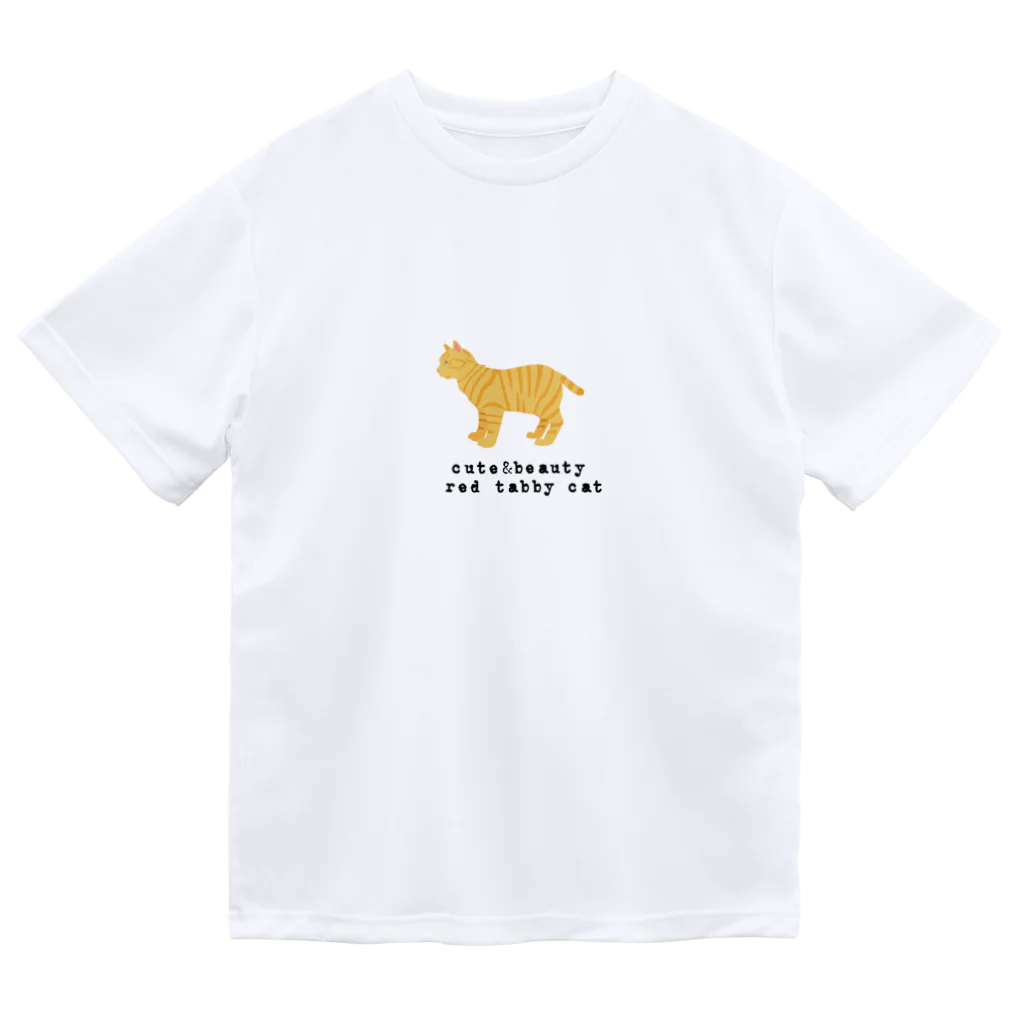 orange_honeyの猫1-5 茶トラ猫 Dry T-Shirt