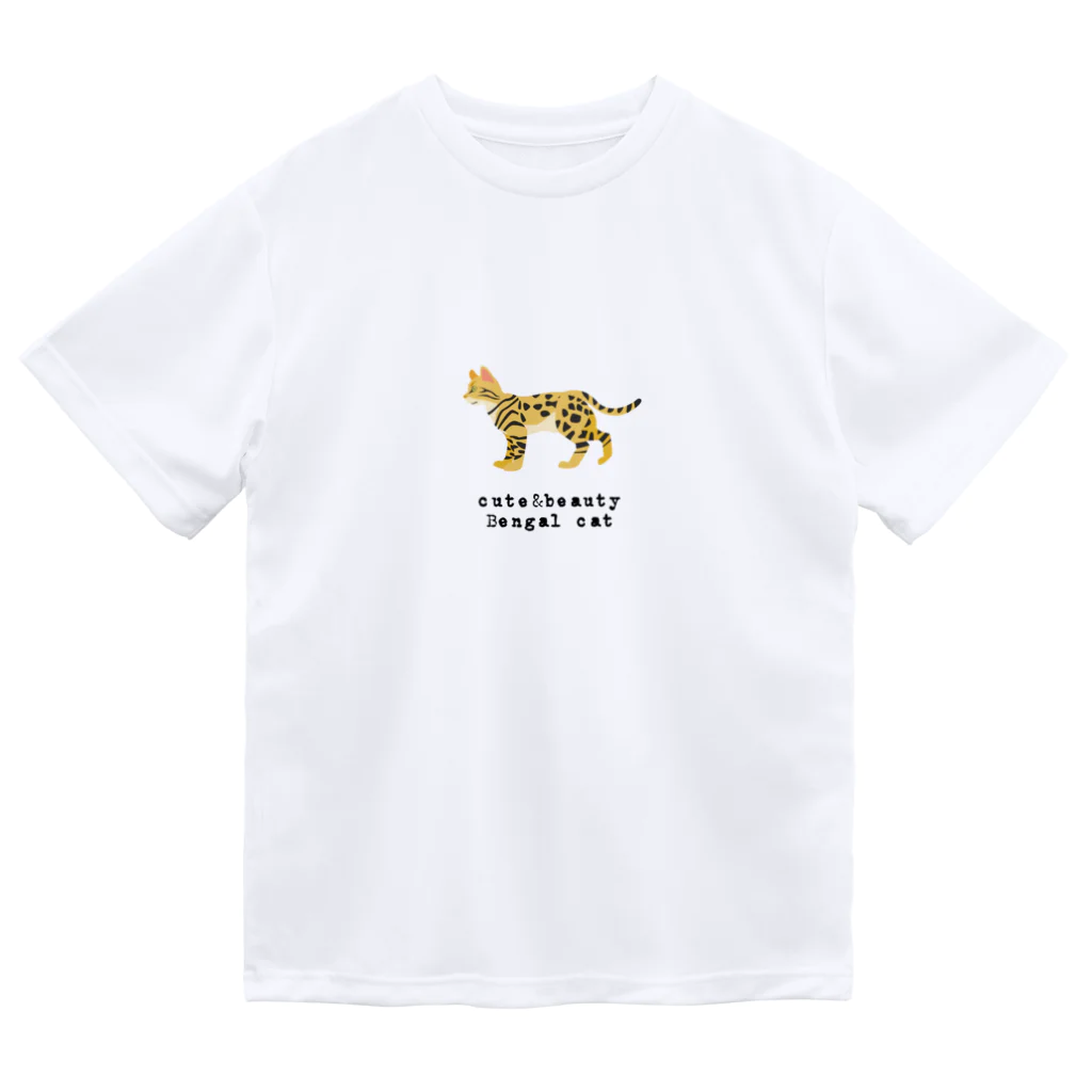 orange_honeyの猫1-12 ベンガル猫 Dry T-Shirt