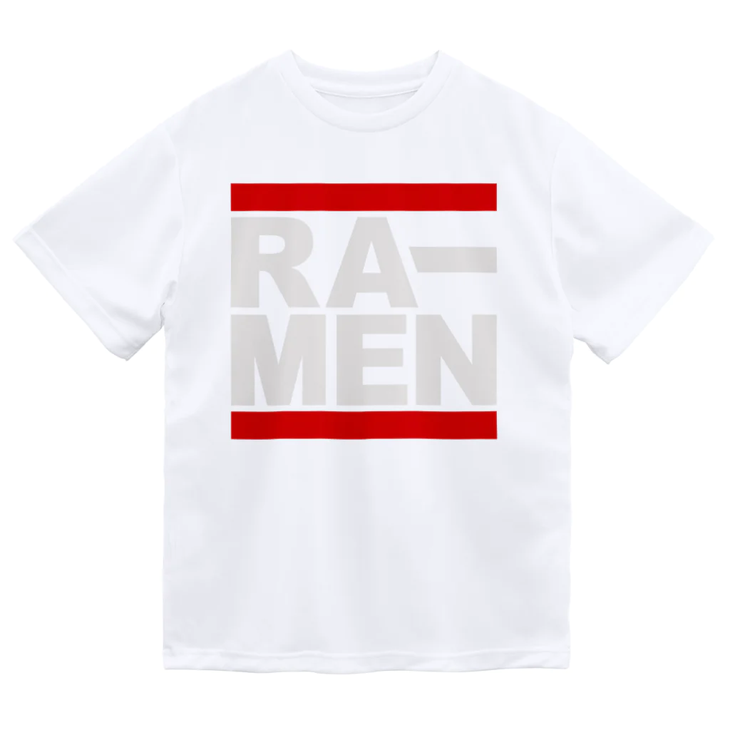 グラフィンのRA-MEN ラーメン　白文字 Dry T-Shirt