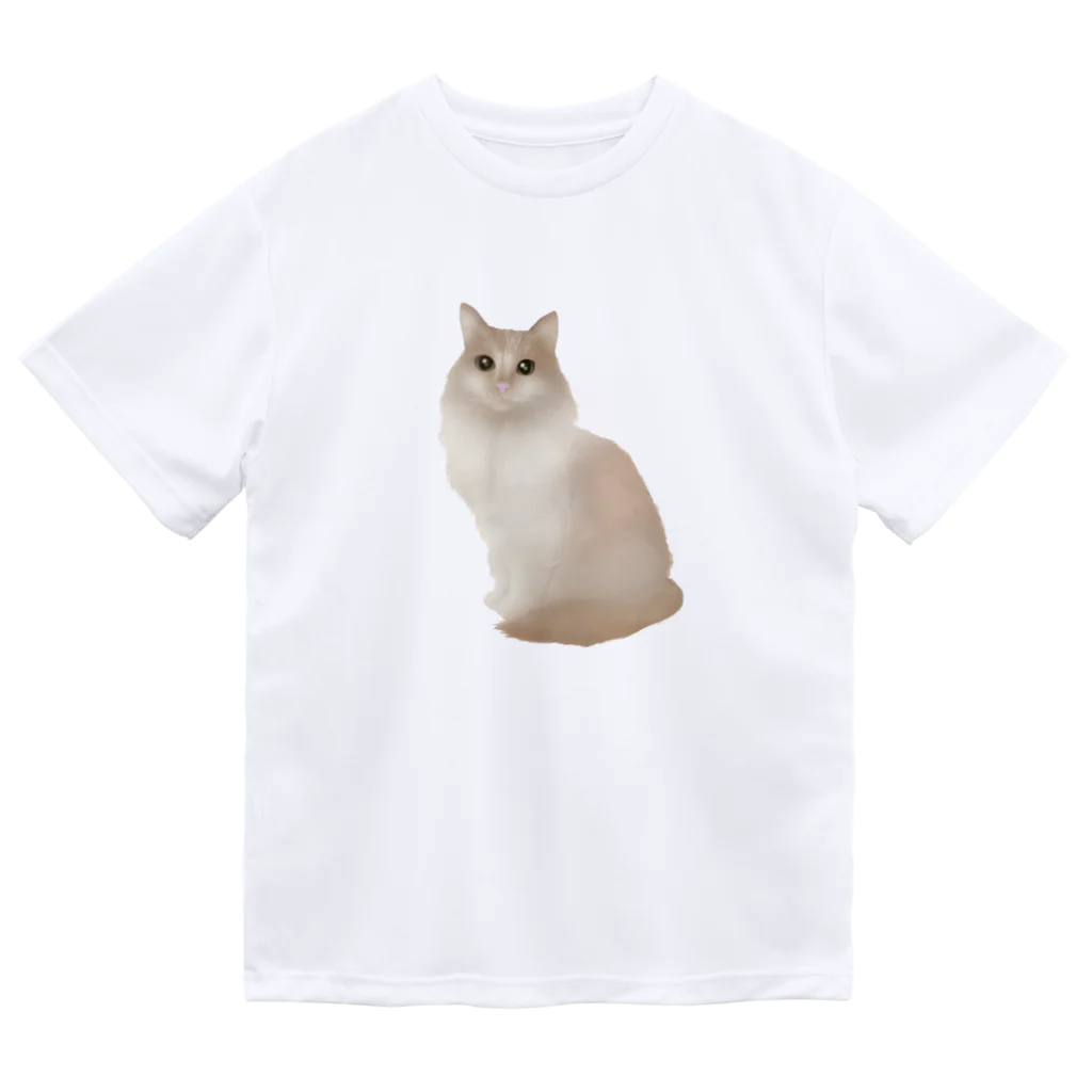 YUIMARUnrunのノルウェージャンフォレストキャット Dry T-Shirt