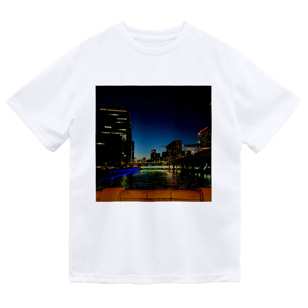 sceneryの夜 ドライTシャツ