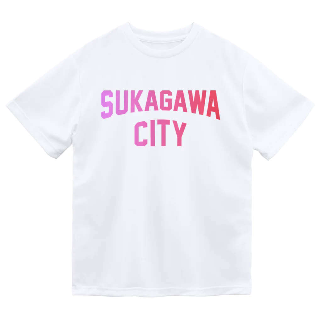 JIMOTOE Wear Local Japanの須賀川市 SUKAGAWA CITY Dry T-Shirt