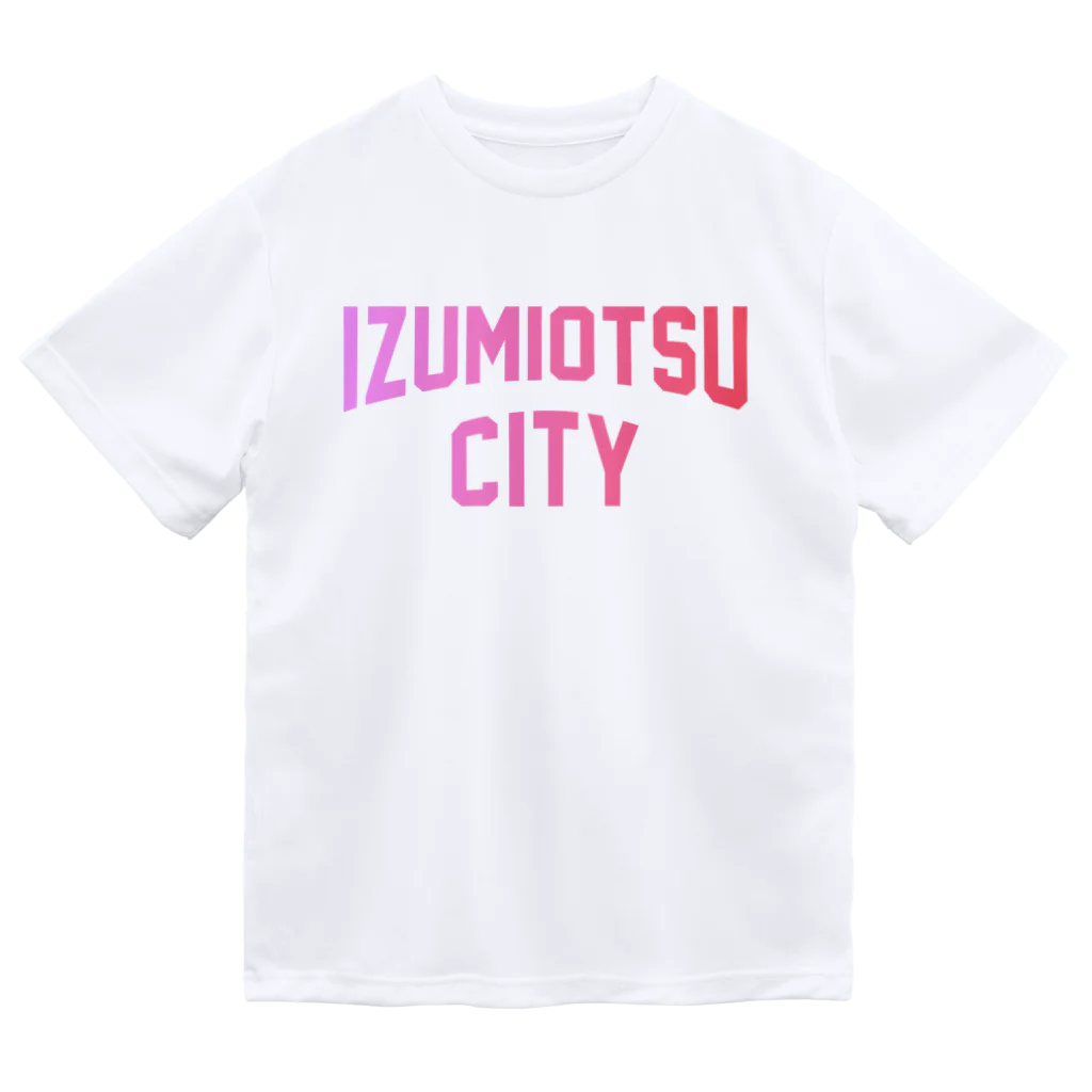 JIMOTOE Wear Local Japanの泉大津市 IZUMIOTSU CITY ドライTシャツ