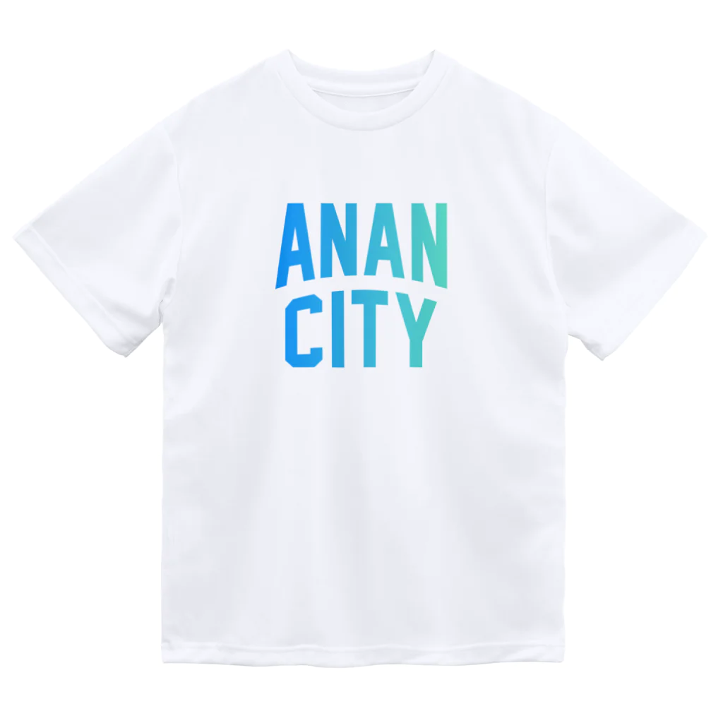 JIMOTOE Wear Local Japanの阿南市 ANAN CITY ドライTシャツ