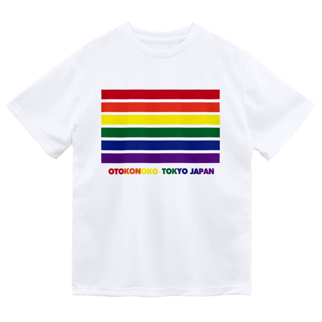 OTOKONOKOTOKYOJAPANのボーダーレス ドライTシャツ