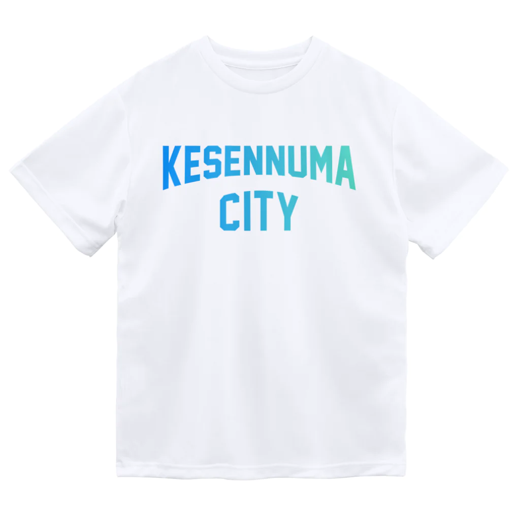 JIMOTO Wear Local Japanの気仙沼市 KESENNUMA CITY ドライTシャツ