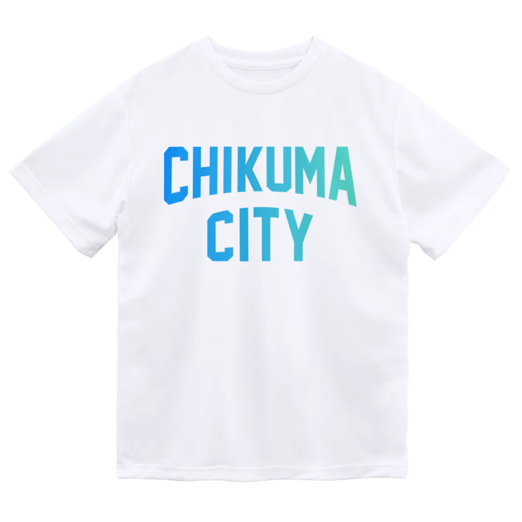 JIMOTOE Wear Local Japanの千曲市 CHIKUMA CITY Dry T-Shirt