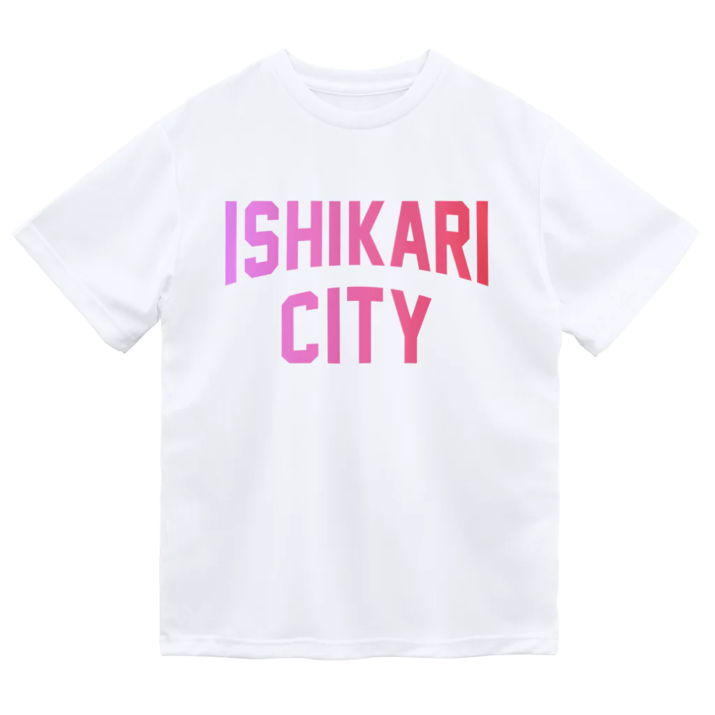 JIMOTOE Wear Local Japanの石狩市 ISHIKARI CITY Dry T-Shirt